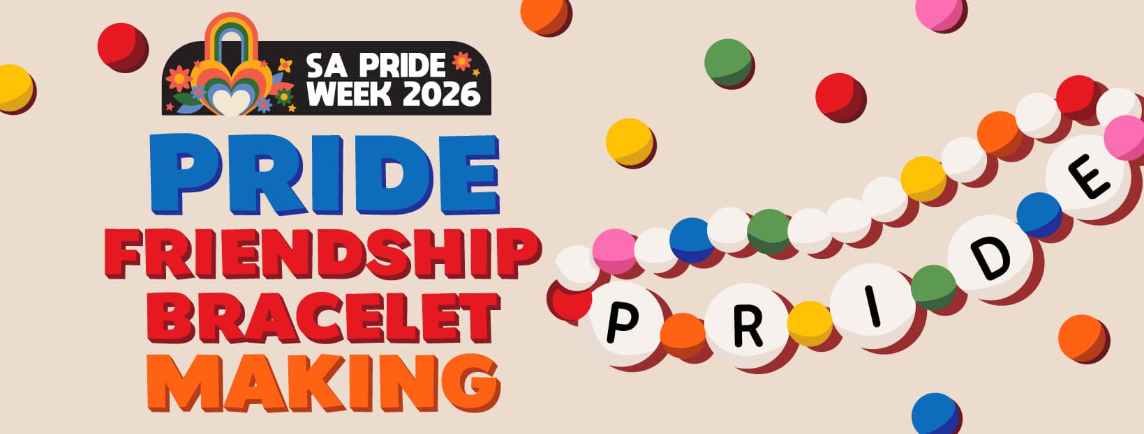 Pride Friendship Bracelet Making – Campus Pride Week 2026