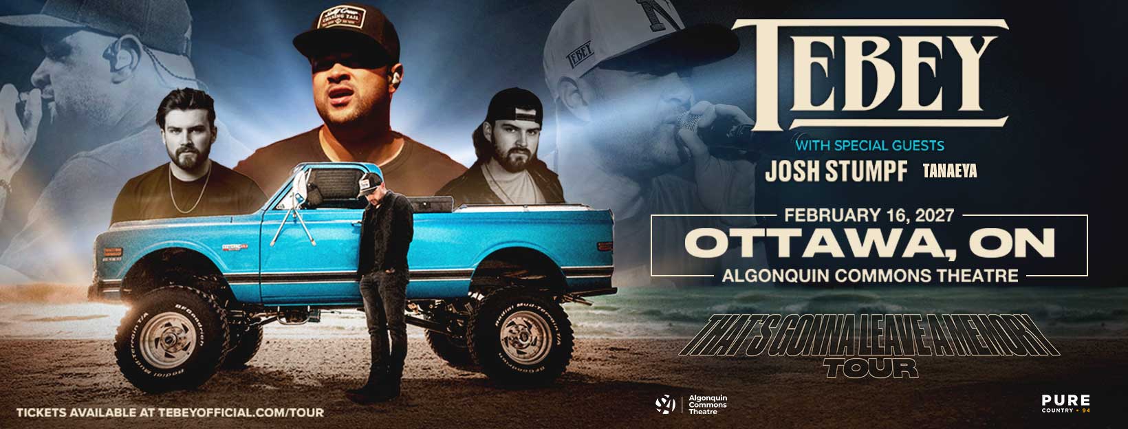 TEBEY – That’s Gonna Leave A Memory Tour